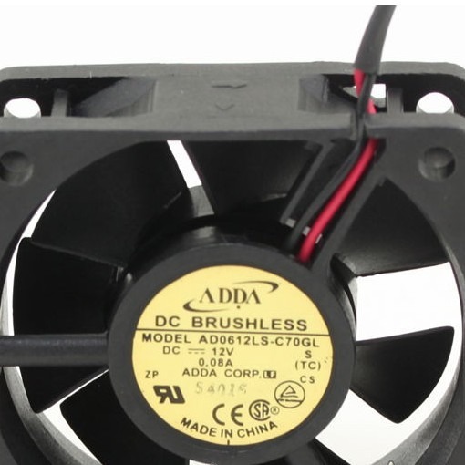 全新ADDA AD0612LS-C70GL 6020 6CM 12V 0.08A 含油散热风扇