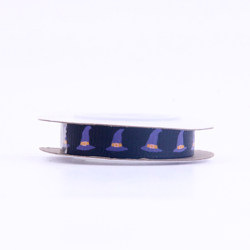 1.0cm 2.5cm decoración de Halloween cinta calabaza de Halloween cinta / araña / fantasma / cinta murciélago