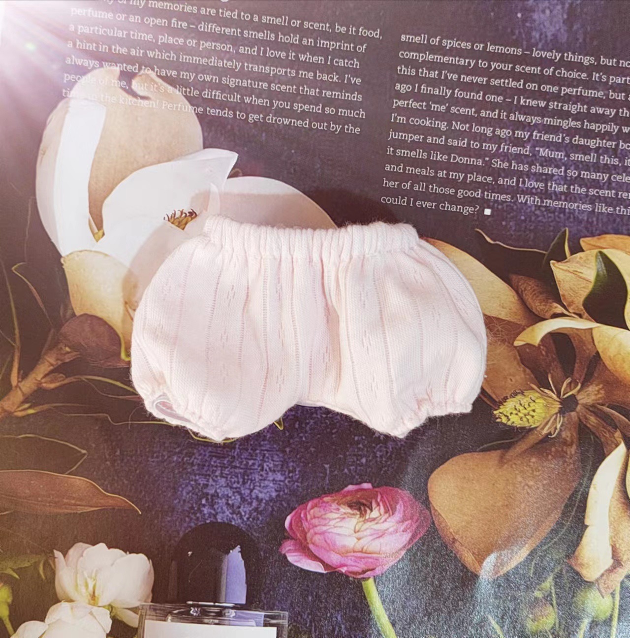 20cm ropa de bebé algodón capa de aire ropa interior pantalones jacquard algodón muñeca pantalones cortos ropa de vestir