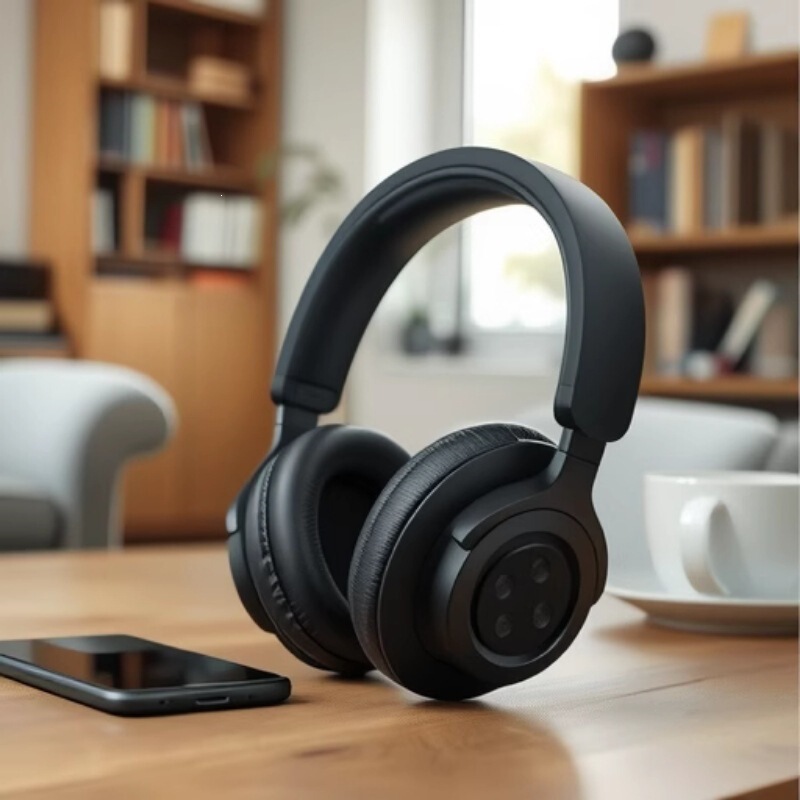 Cross-Border New Fashion Over-Ear Headphones with High Aesthetic Value, Retro Stereo Sound, Heavy Bass, Wireless Bluetooth Cross-Border New Fashion Over-Ear Headphones with High Aesthetic Value, Retro Stereo Sound, Heavy Bass, Wireless Bluetooth