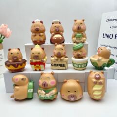 国境を越えたおもちゃの人気のインターネット有名人カピバラピンチおもちゃかわいいかわいい装飾品人形在庫工場