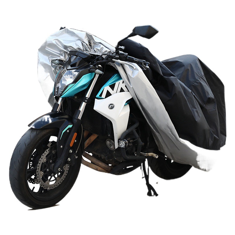 Comercio exterior transfronterizo Amazon cubierta de la motocicleta cubierta del coche empalme a prueba de nieve a prueba de viento impermeable engrosada cubierta del coche eléctrico