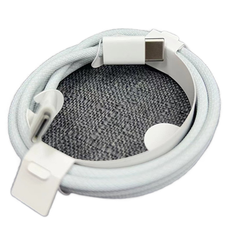 適用於蘋果PD快充編織數據線C to C 60W雙頭充電線2米原裝正品 5