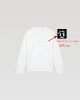 White long-sleeve with a round collar