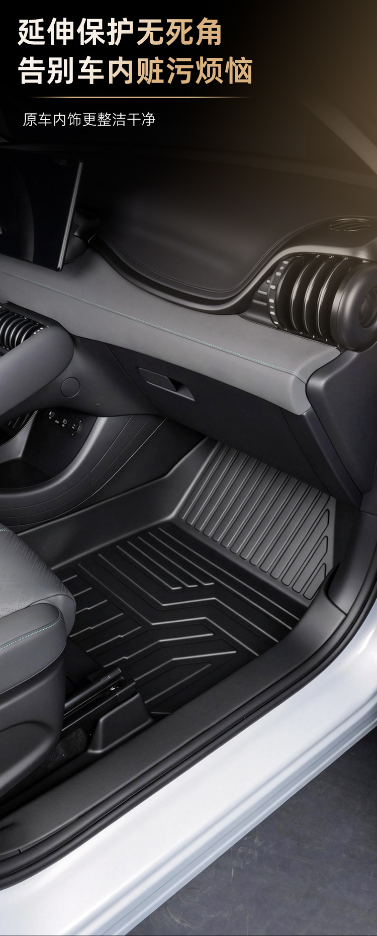 Suitable for 26 Models of Chery Iacr V27 Full-Coverage Interior Decorative Carpets, Extended-Range Version, Edge-Bound Tpe Car Floor Mats
