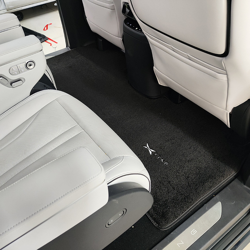XPeng – Floor Mats for Modelə uyğun ayaqaltı - xpeng-x9-middle-row-original-arc-note-color-plush-200