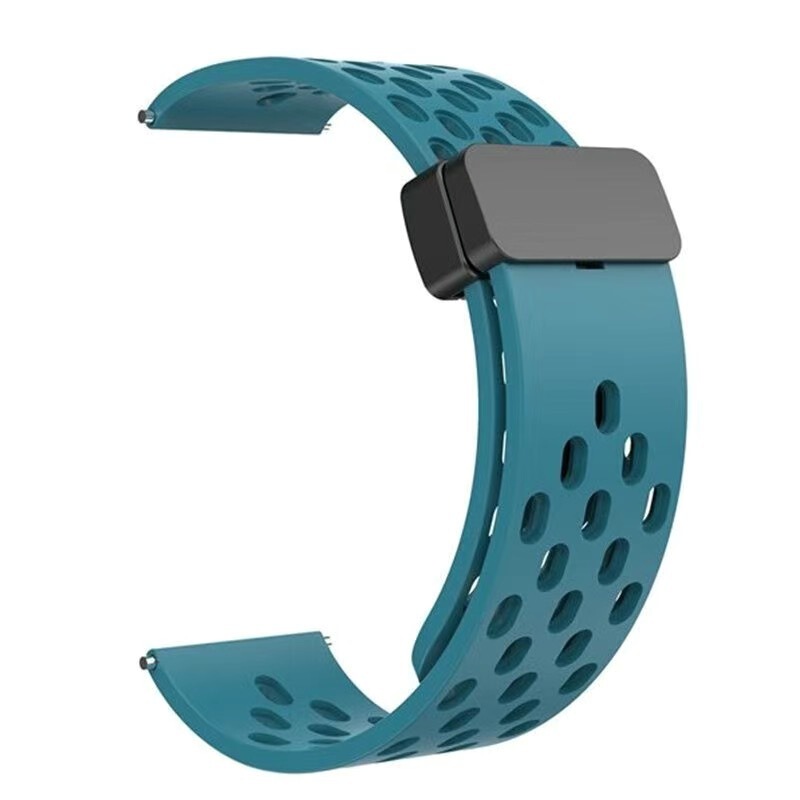 适用小米watchS3手表磁吸折叠扣表带S2color透气s1Pro硅胶46/42mm|undefined