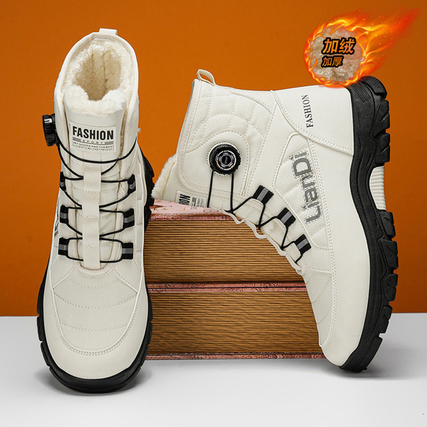 Winter keep warm boots platform