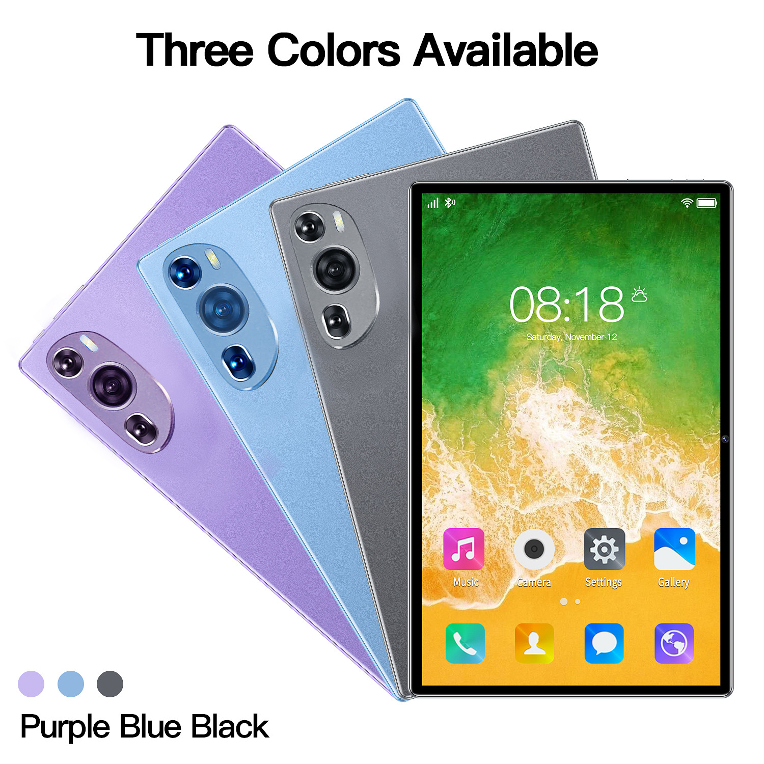 Cross-Border New 10inch Tablet Computer Wholesale Eight-Core 4g Full Network Communication 5g Wifi Learning Machine for Online Classes and Games