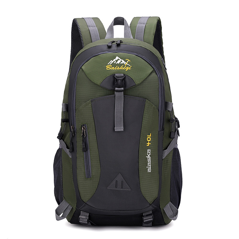 新しいアウトドア 40L 登山バッグ男性と女性のための大容量バックパック軽量スポーツバックパック男性のカジュアルトラベルバッグ