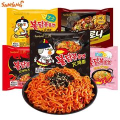 三養 ピリ辛チキン味 ヌードル ターキーヌードル 140g 袋入り 即席麺 5袋 スーパースパイシーフライドソース