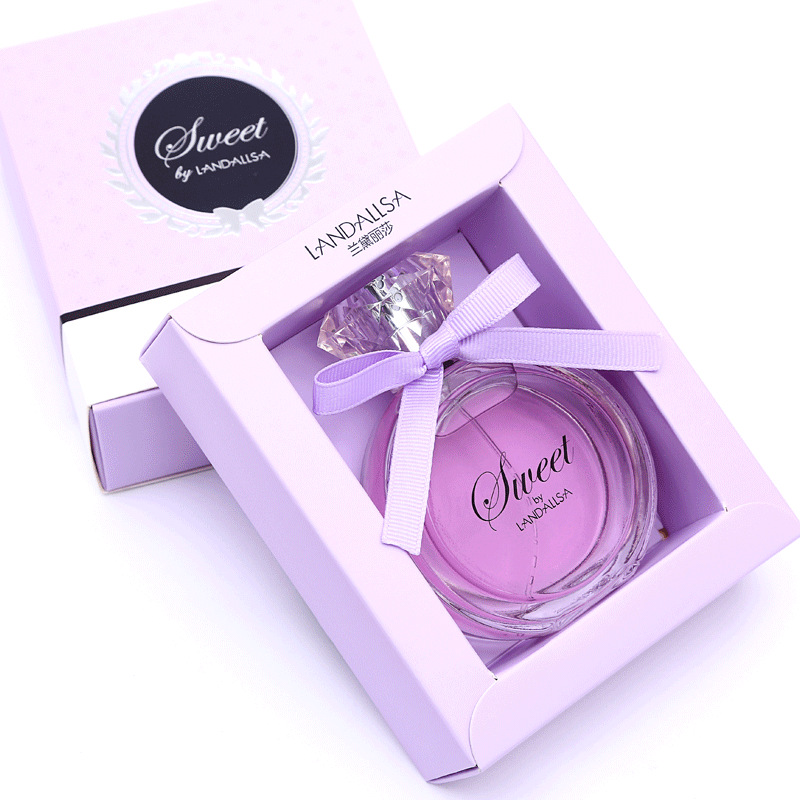 달콤한 보라색 선물 상자 향수