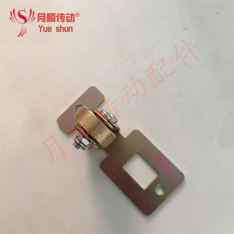 组装线通电用A-03实心双向导电轮 集电子 直径20MM耐磨铜轮