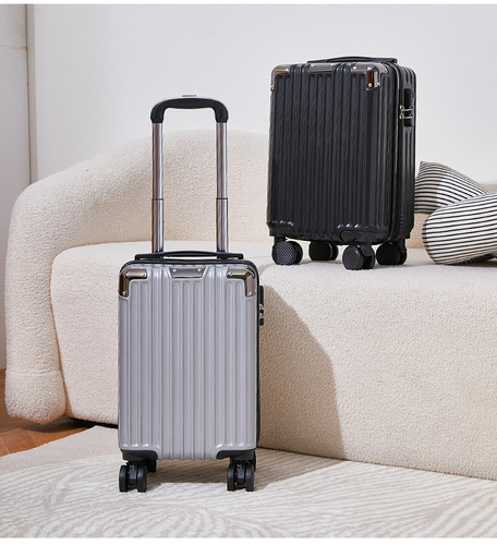 Luggage lock travel suitcase checked luggage carry-on lightweight rolling suitcase 16-inch small suitcase