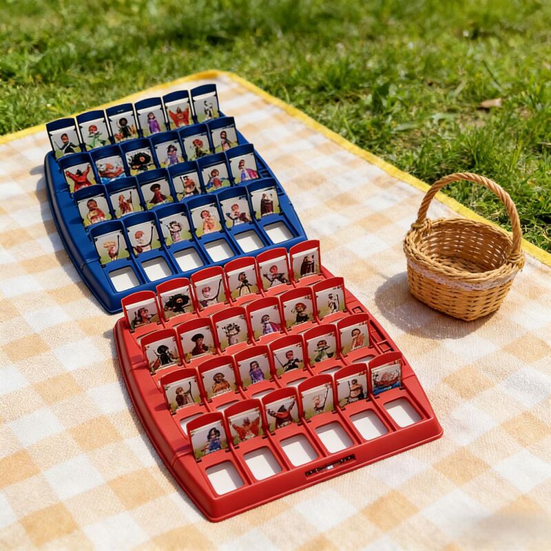 "Logic Detective" Guess Who I Am Board Game, a Brain-Teasing Tool for Parent-Child Interaction, a Children's Educational Tabletop Game
