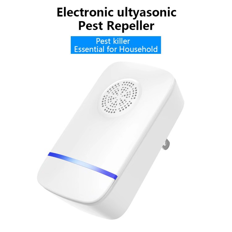 Repelente de mosquitos y ratas repelente de insectos ultrasonido repelente de ratas electrónico doméstico silencioso ultrasonido silencioso