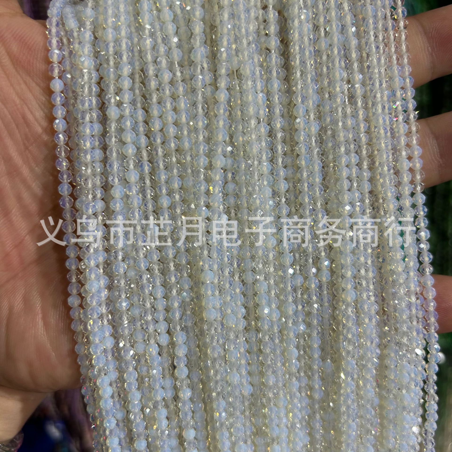 Pequeñas cuentas 2mm3mm4mm facetas todo tipo de ágata Cristal de piedra natural granos sueltos DIY joyería pulsera collar