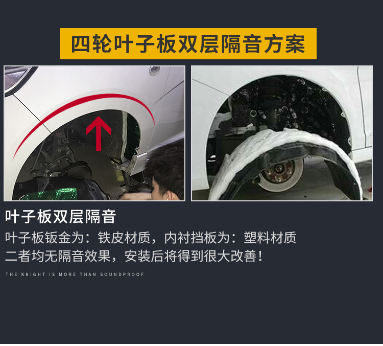 Suitable for Car Sound-Absorbing Cotton, Sound-Insulating Cotton, Four-Door Chassis Noise Reduction Material, Super Silencer, Shock-Absorbing Board, Environmentally Friendly Windsor