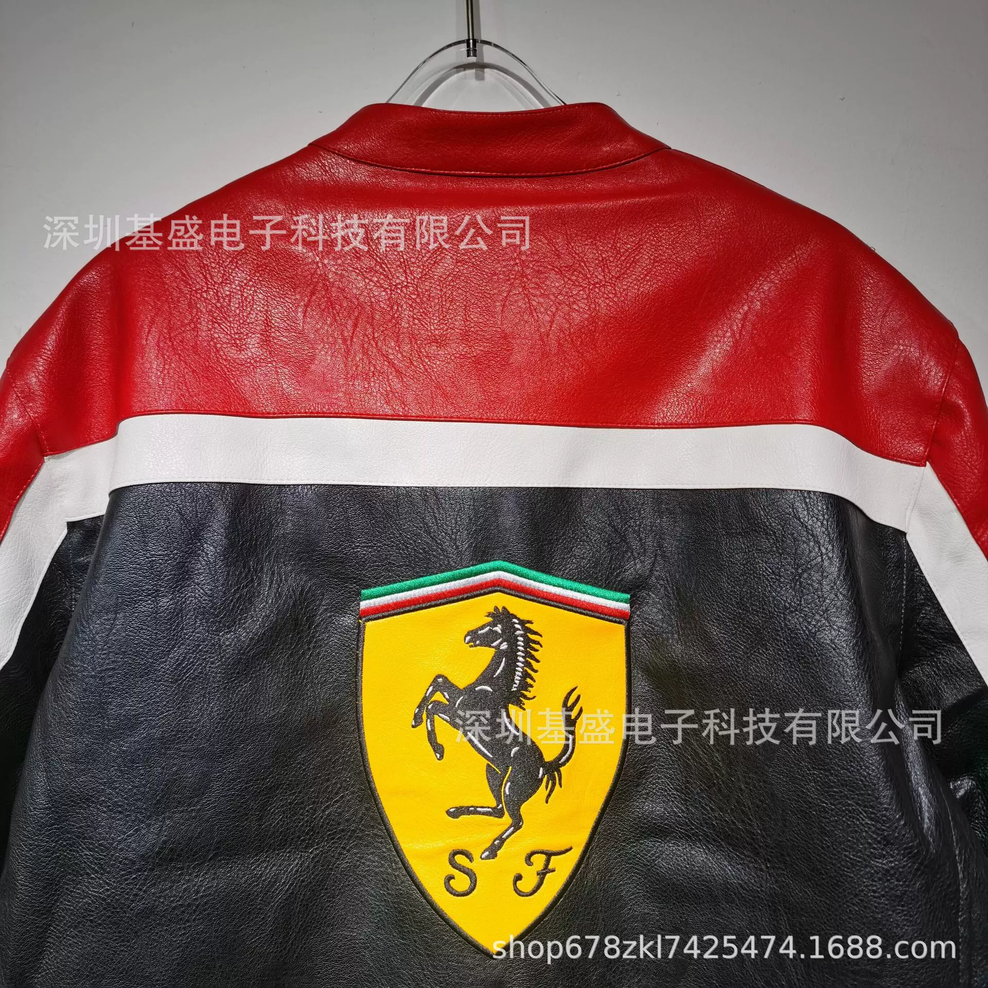 Демисезонная куртка (Ferrari), с вышивкой, унисекс, размеры S–XL, несколько цветов