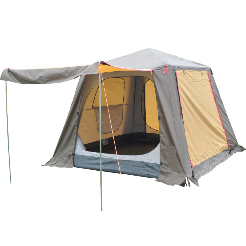 Travel big double-layer handheld automatic tent for hiking for…