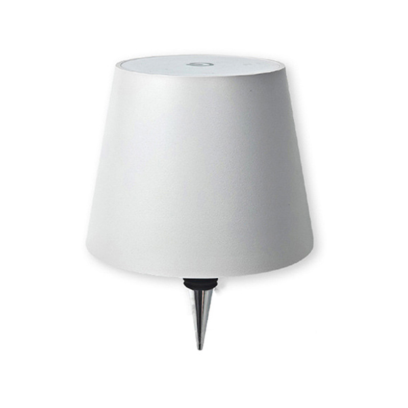 플러그인 - 광택 - 흰색 - 플라스틱