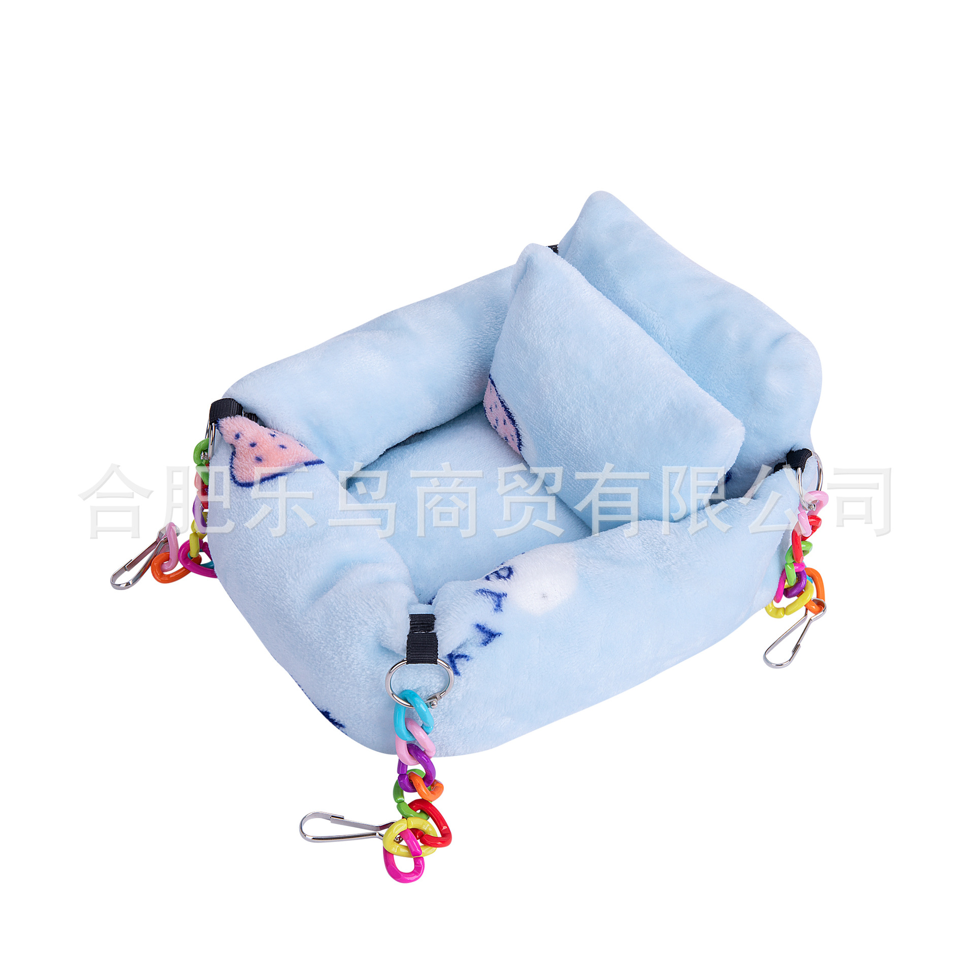 Loro hamaca hamster oso dorado totoro bolsa de miel hamaca colgante nido colorido cadena colgante nido amazonas transfronteriza