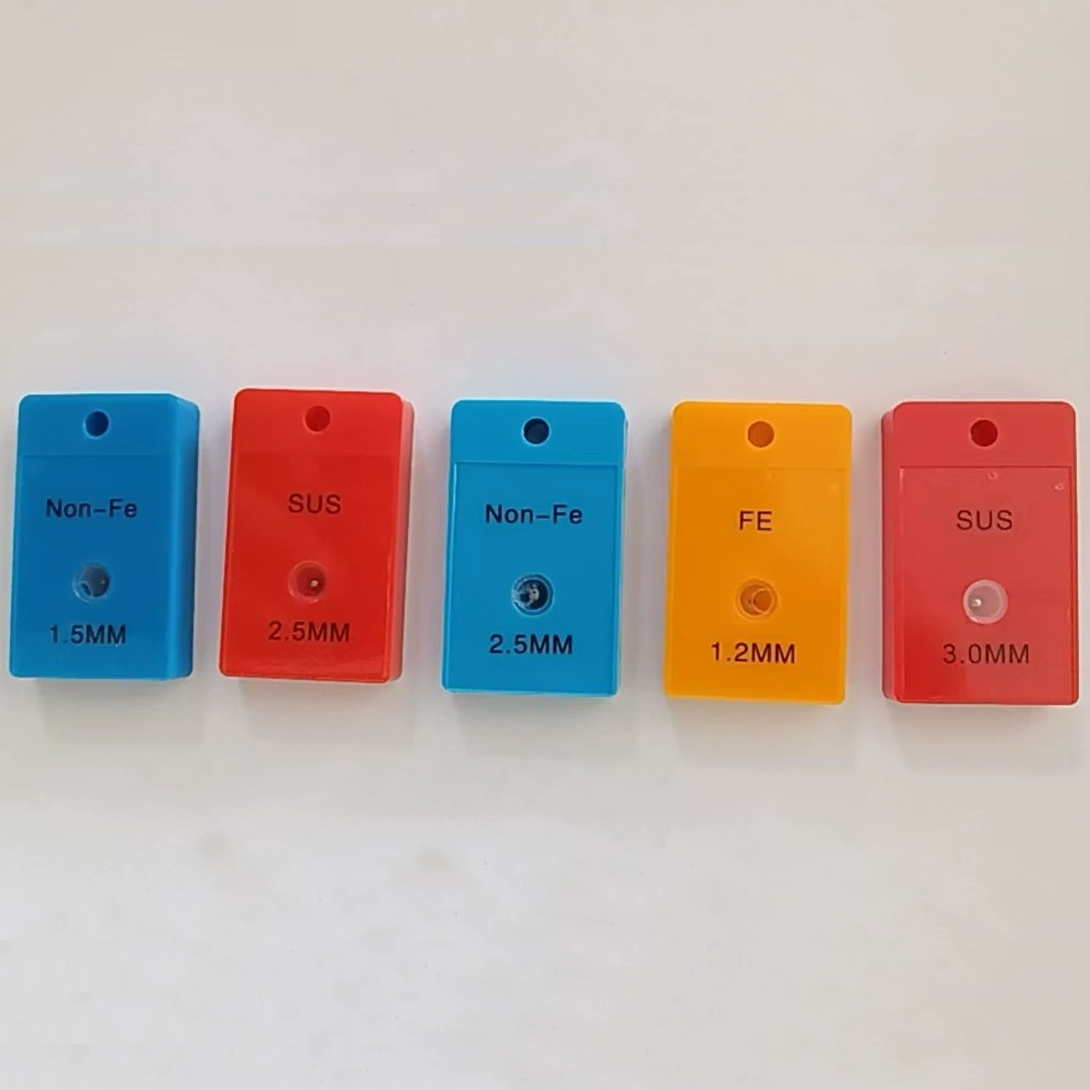 Калибровочный блок для детектора золота из нержавеющей стали, блок для обнаружения неметаллов, картридж для детектора, точное определение из нержавеющей стали