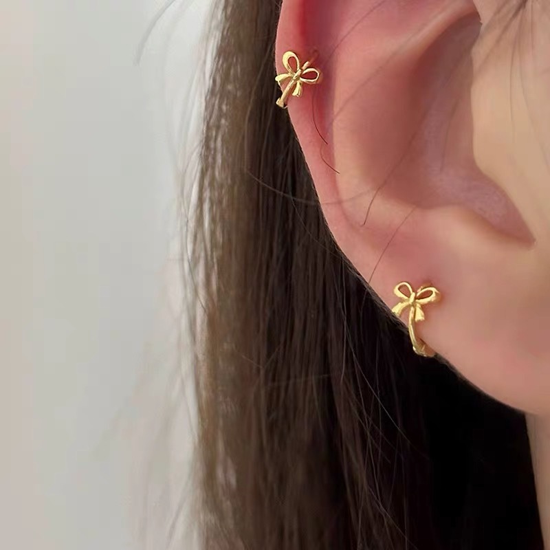 Pendientes de metal de alta gama, diseño minimalista y moderno, para mujer 2024, suministro al por mayor