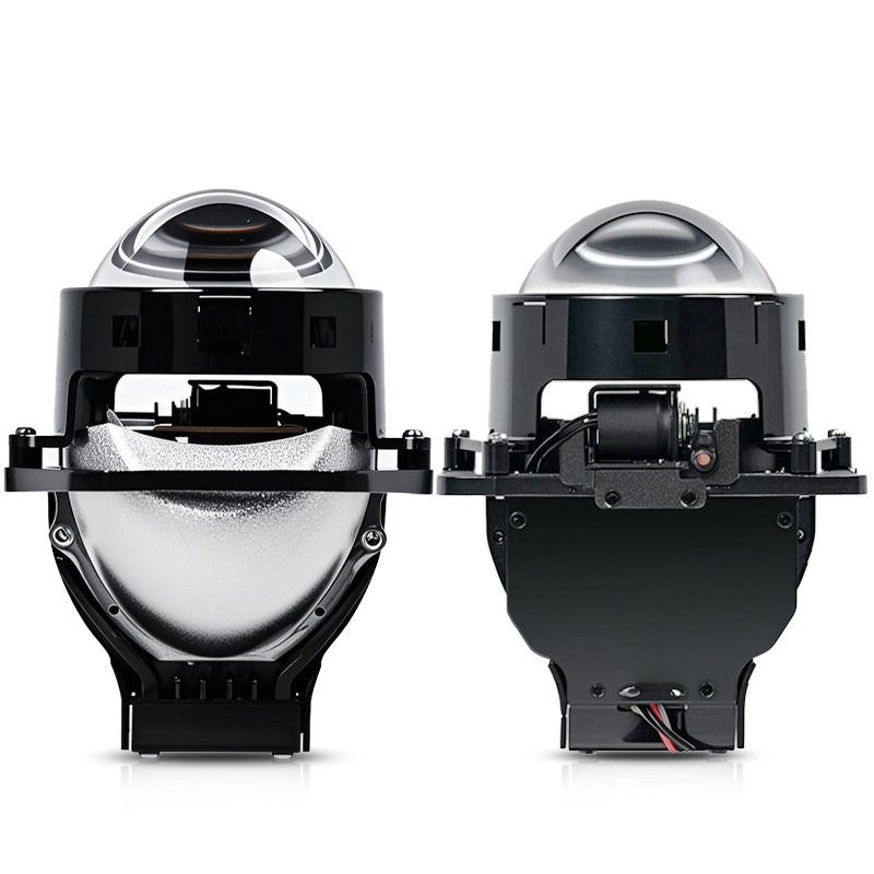 M5LED lente de doble luz 3 pulgadas 12V faro de automóvil doble copa de luz de alta potencia 60WH4 para lente corta