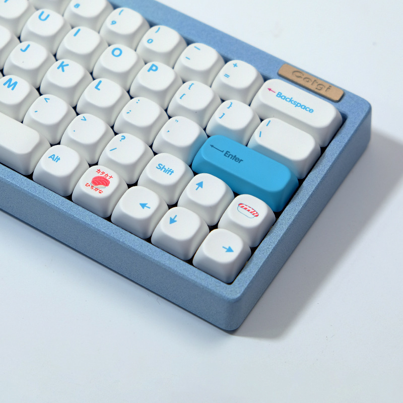 Sushi Keycap Moa Mechanical Keyboard Keycap Cute Pbt Sublimation Customized Girl Mao High Wooting Sushi Keycap Moa Mechanical Keyboard Keycap Cute Pbt Sublimation Customized Girl Mao High Wooting