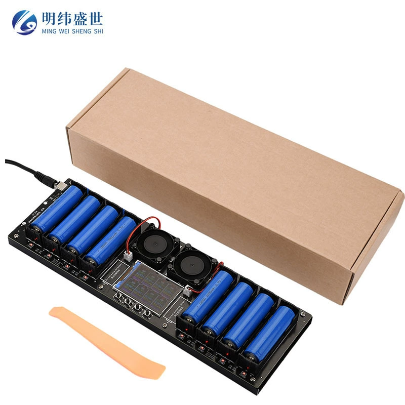 1 комплект [2 шт.] Восемь проходов 18650 аккумуляторная емкость детектор внутреннего сопротивления автоматический модуль заряда тестер внутреннего сопротивления