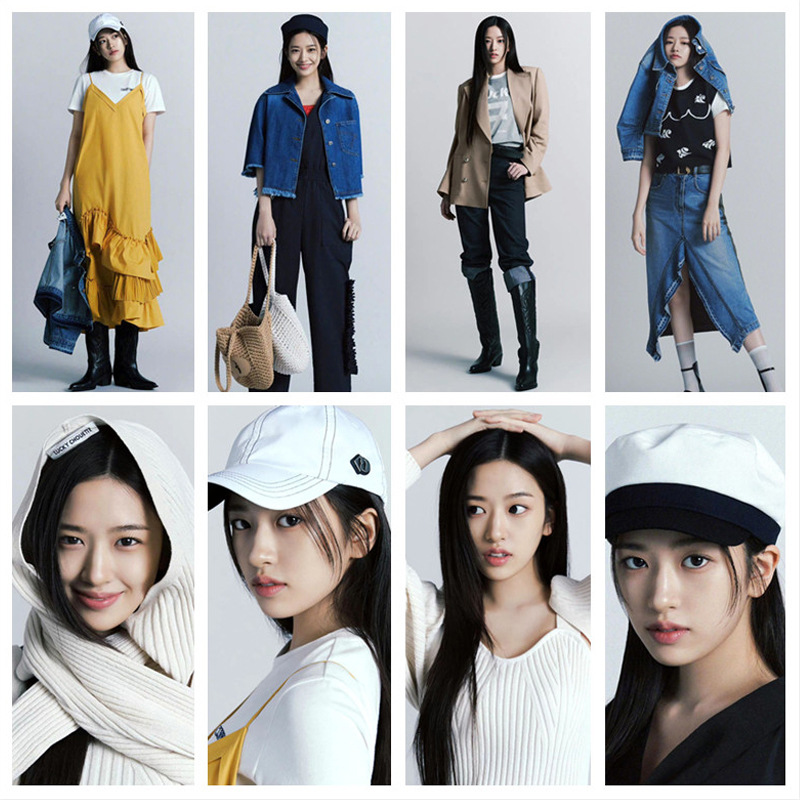 IVE 安宥真杂志画报 不干胶海报 墙贴画装饰画周边