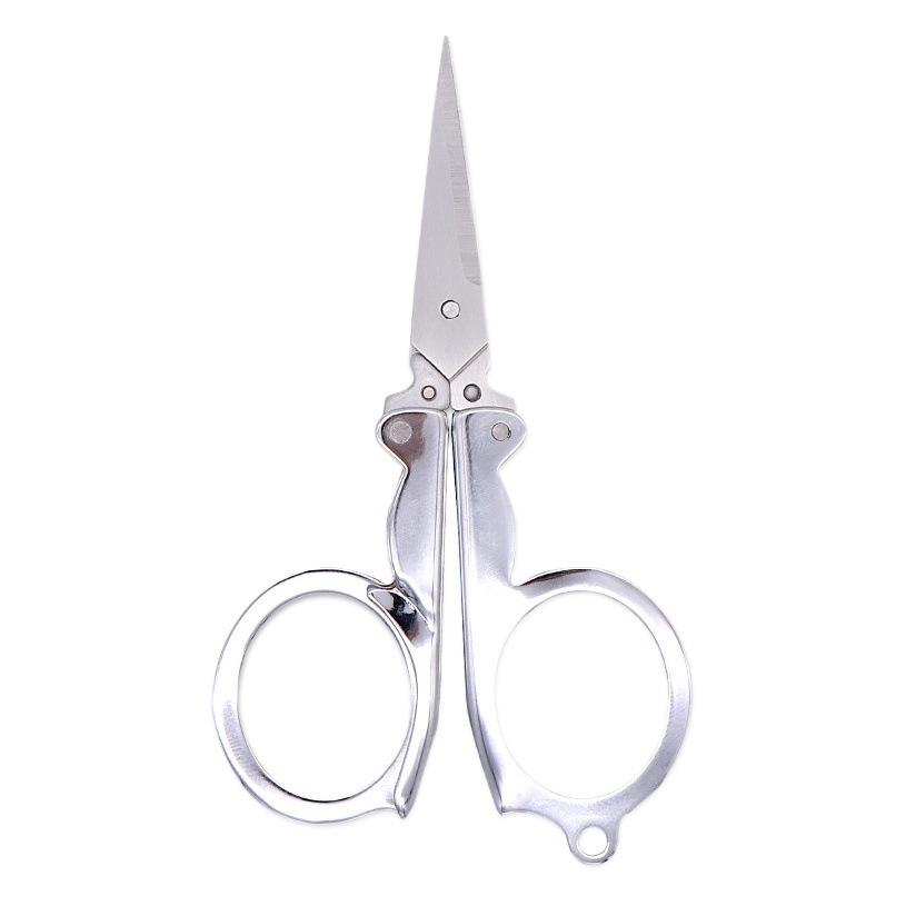 Tijeras plegables de viaje de acero inoxidable Yangjiang línea de pesca tijeras de pesca mini tijeras plegables para el hogar