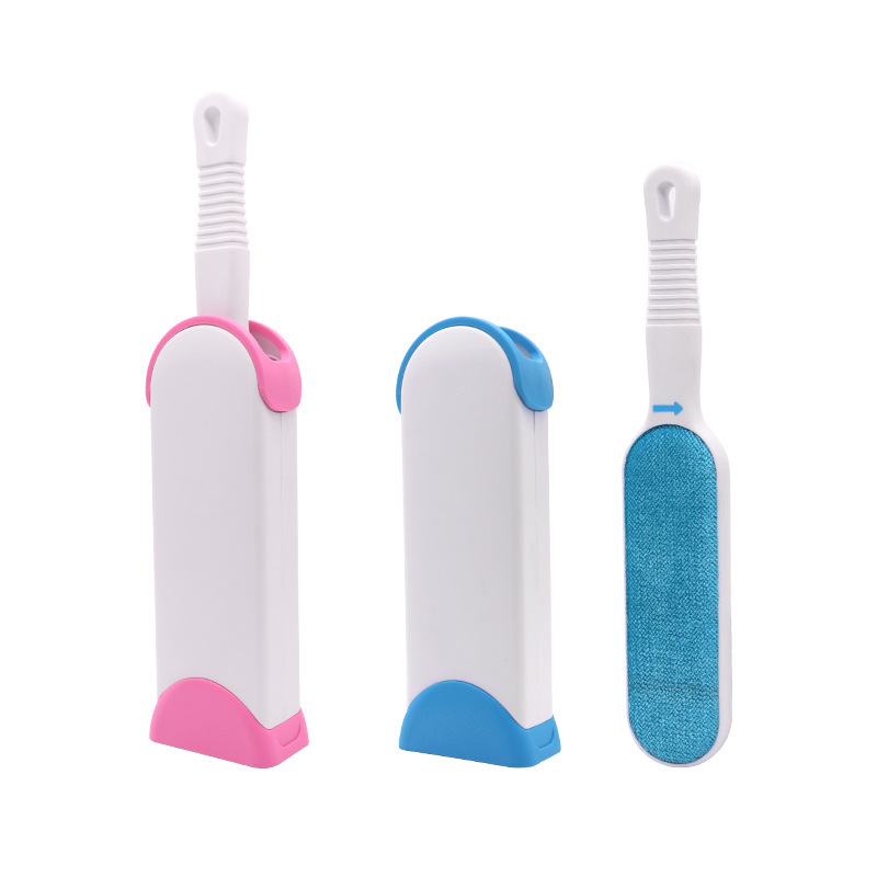 Electrostatic Scraper Pet Cat Dog Hair Cleaning Hair Removal Artifact Clothes Carpet Sofa Shaving Brush Sticker