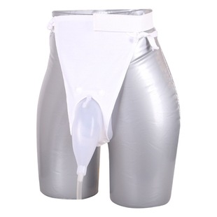 Silicone Urethral Disposer for the Elderly Leak-proof Urine Collection Bag for Male and Female Toilet Disposer for Elderly Paralysis Bed Care Breathable Incontinence