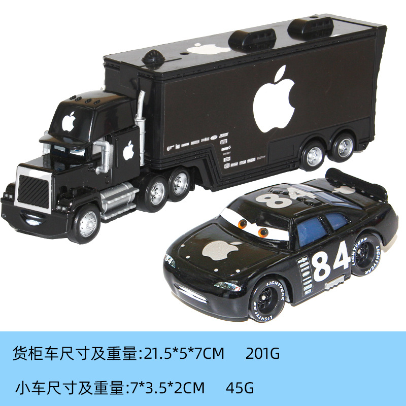 Apple, черный гоночный автомобиль