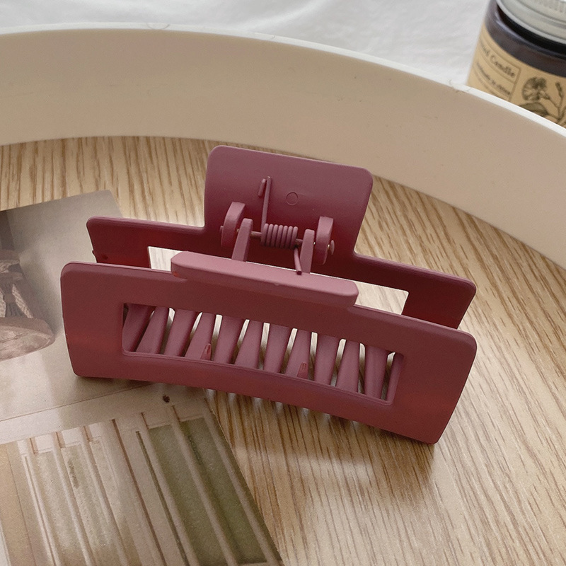 13cm Volumen de pelo clip de tiburón grande clip de pelo cuadrado de nuevo cabeza clip de pelo tocado updo clip de pelo chica