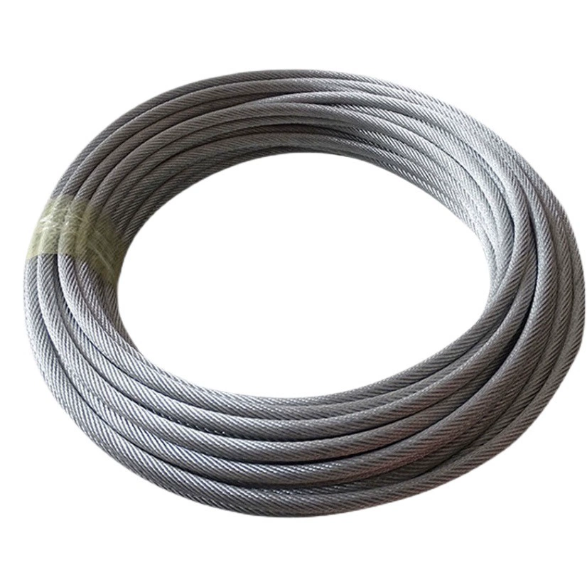 7*19 оцинкованный анти-вращения стальной сердечник трос стальной сердечник подъемный кран Мини электрическая лебедка специальный трос