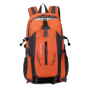 Capacious universal fashionable backpack for leisure for traveling