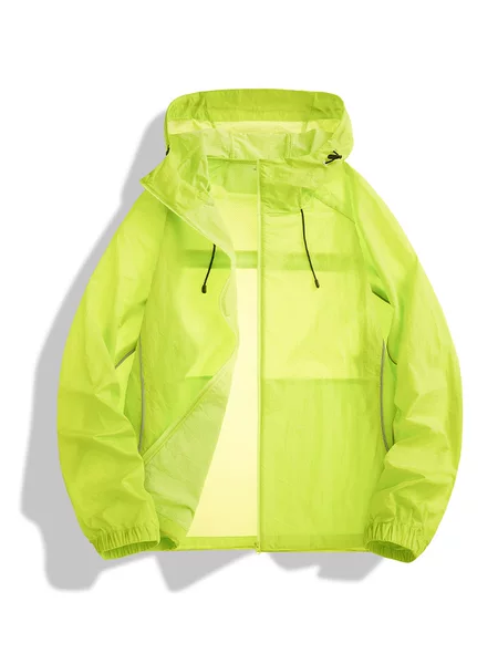 9625678 Sun Protection Clothing with Reflective Strips, Thin and Breathable Upf50+ Sun Protection Clothing, Anti-Uv Air Conditioning Shirt with Printing