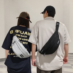 クロスボーダー新ナイロン人気チェストバッグ韓国スタイルスポーツファッションクロスボディバッグ男性と女性のための小さなショルダーバッグウエストバッグ卸売