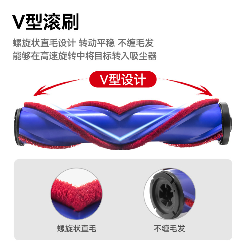 Accesorios de limpieza Dyson V7V8 cepillo eléctrico V10V11V15 cepillo de alfombra de accionamiento directo