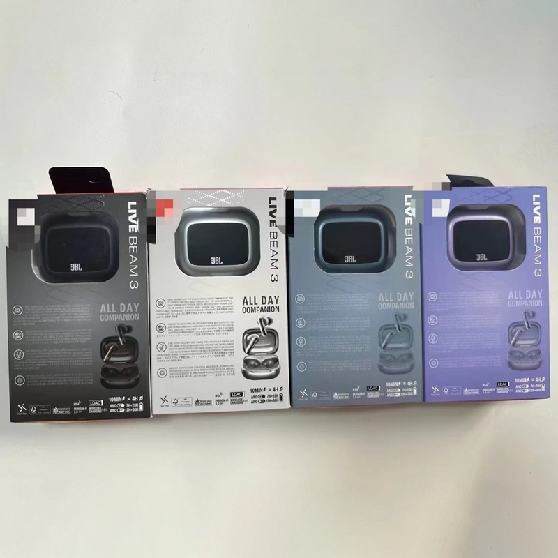 国境を越えた新製品LIVE BEAM3ワイヤレスTWS bluetoothイヤホン双麦騒音低減ANC重低音通話多機能|undefined