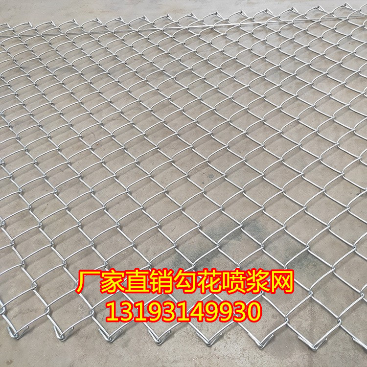 厂家直销镀锌勾花网边坡喷浆挂网客土喷播钢丝网边坡植草挂网现货