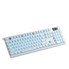 Wolf LT104 Bluetooth Wireless Three Model Mechanical Keyboard Backlight Display Flexible DIY Customized Cable Keyboard