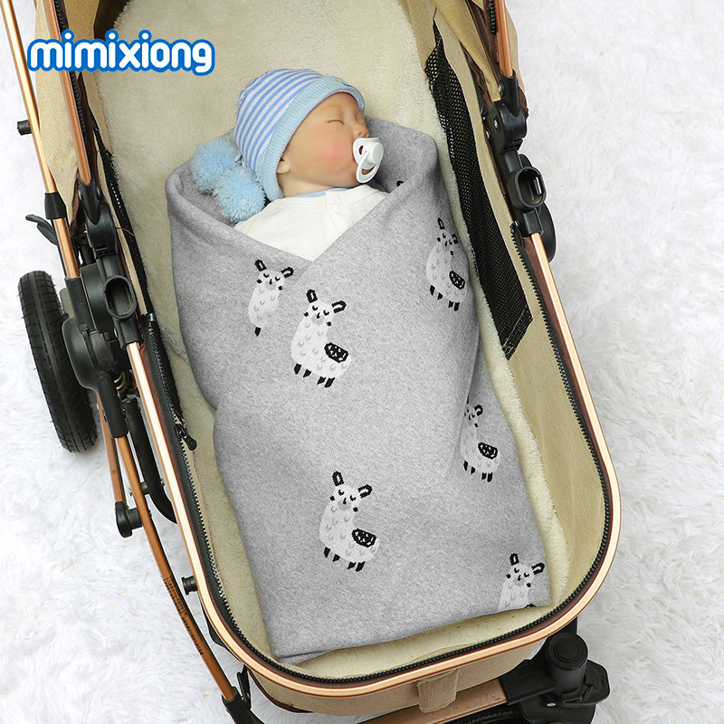 Ins venta caliente otoño e invierno nuevo bebé alpaca mantel