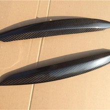 专用于大众高尔夫六高7碳纤维改装灯眉高尔夫7大灯眉贴改装灯眉贴