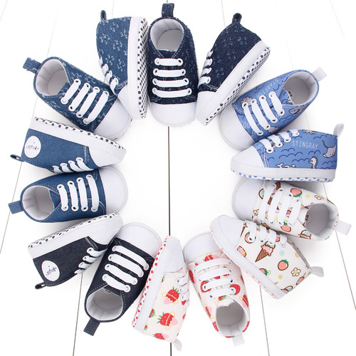 Casual front lace up sneakers baby toddler shoes baby shoes toddler shoes baby shoes 2690