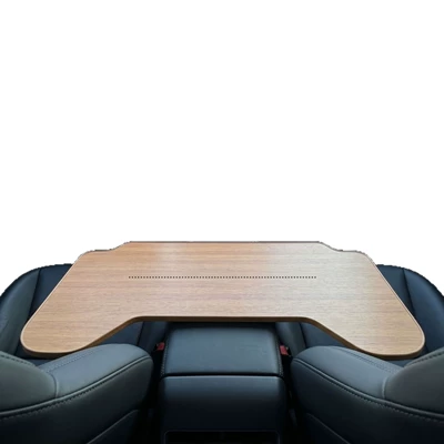 Box with Wood Grain Small Table, Car table board