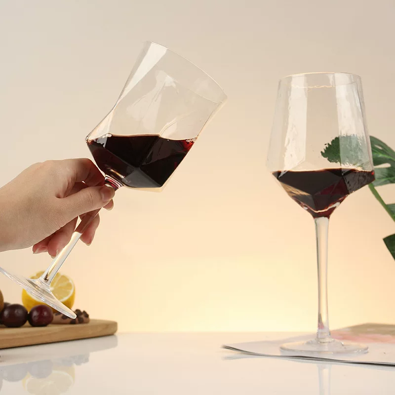 Creative crystal wineglass, champagne glass
